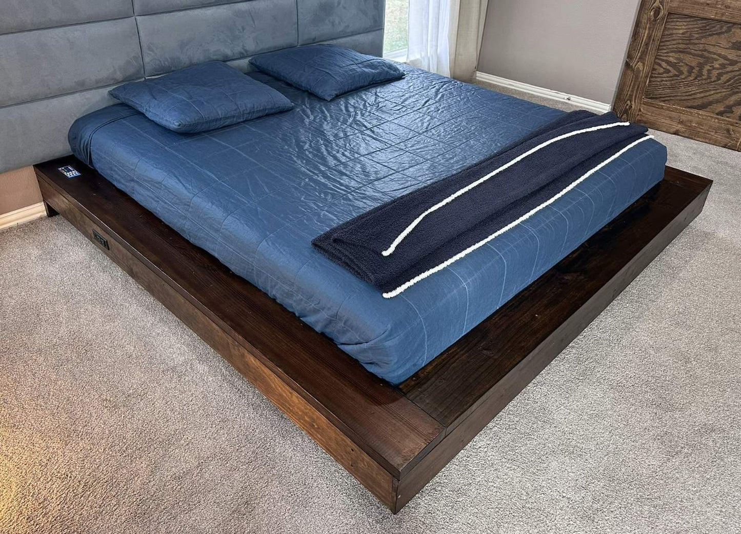 Custom Made Bed - Handcrafted to Your Style | Personalized Design and Wood Options
