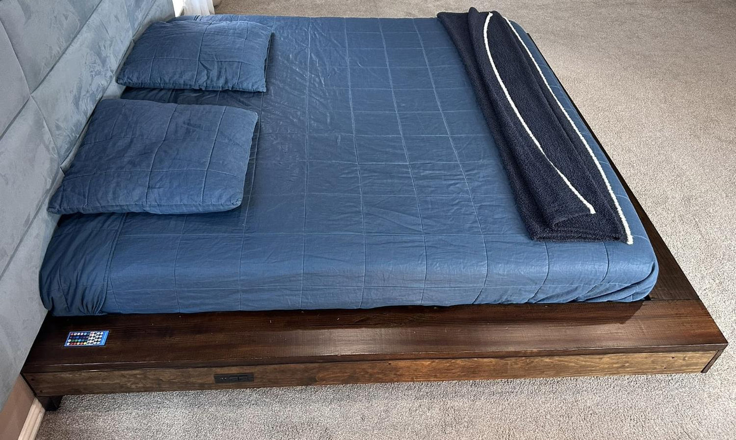 Custom Made Bed - Handcrafted to Your Style | Personalized Design and Wood Options
