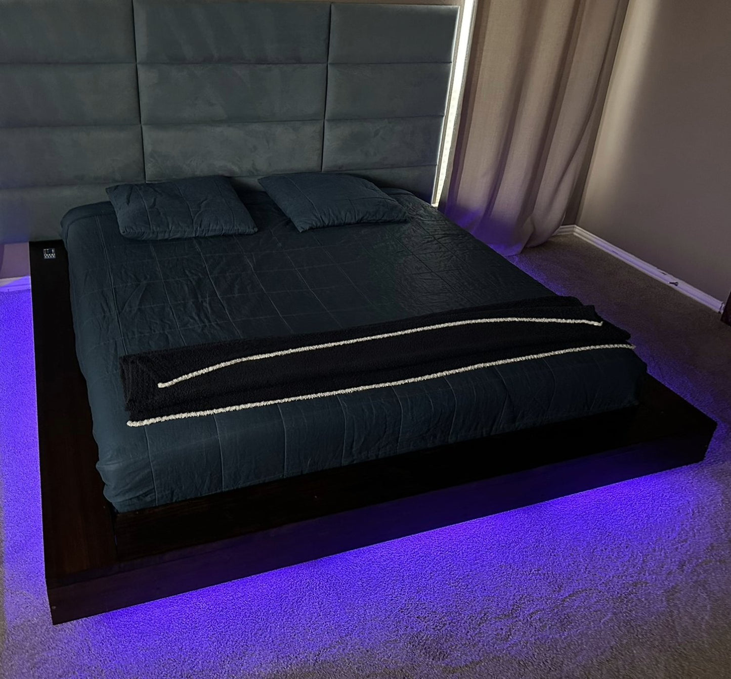 Custom Made Bed - Handcrafted to Your Style | Personalized Design and Wood Options