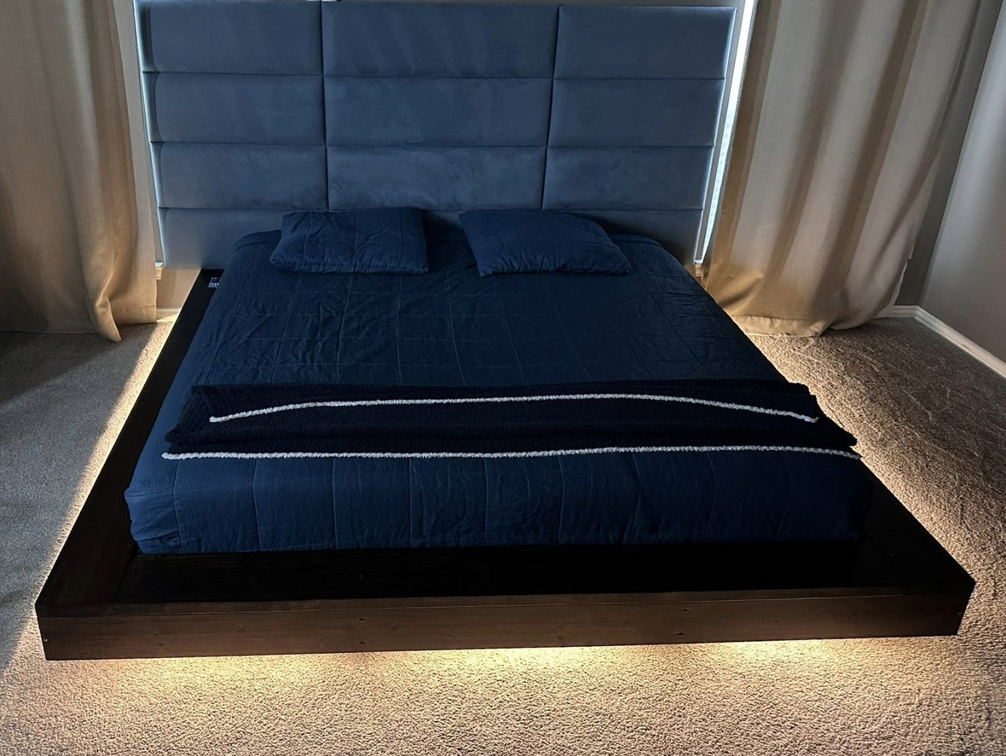 Custom Made Bed - Handcrafted to Your Style | Personalized Design and Wood Options