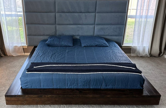 Custom Made Bed - Handcrafted to Your Style | Personalized Design and Wood Options
