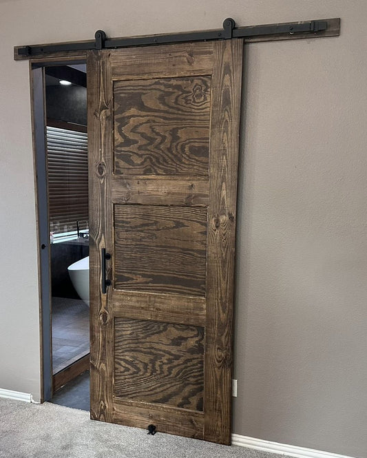 Custom Barn Door - Made to Order | Personalized Design and Wood Choices