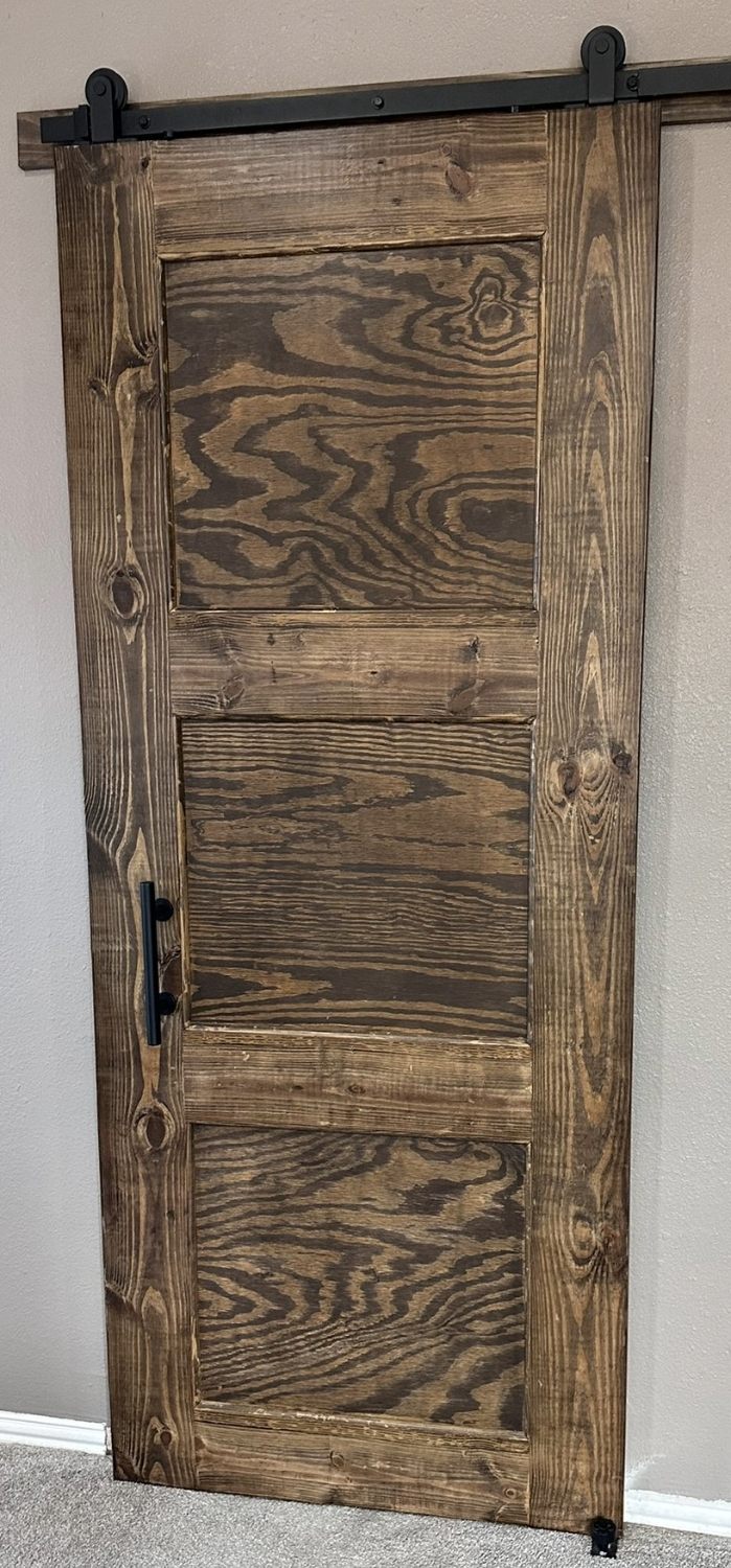 Custom Barn Door - Made to Order | Personalized Design and Wood Choices